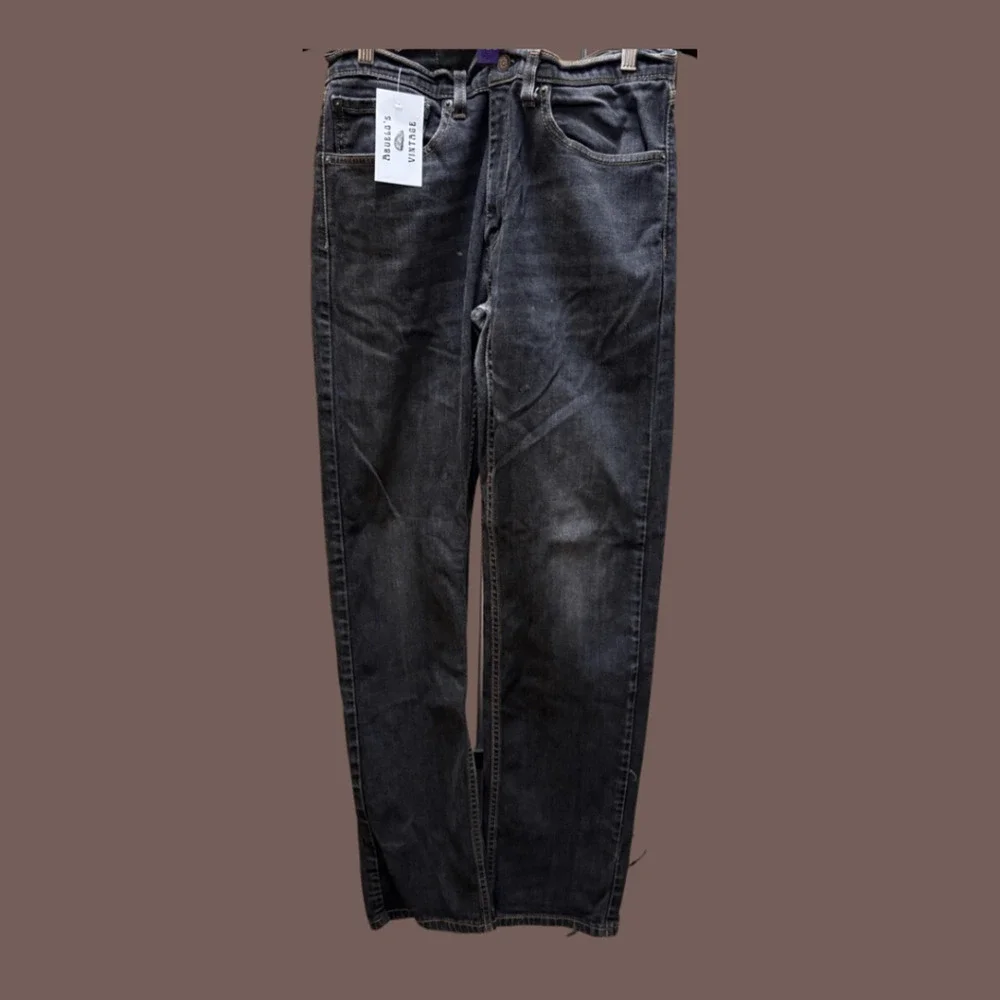 Levi’s 505 Straight Leg Jeans | Black | Size 34x34 | Vintage